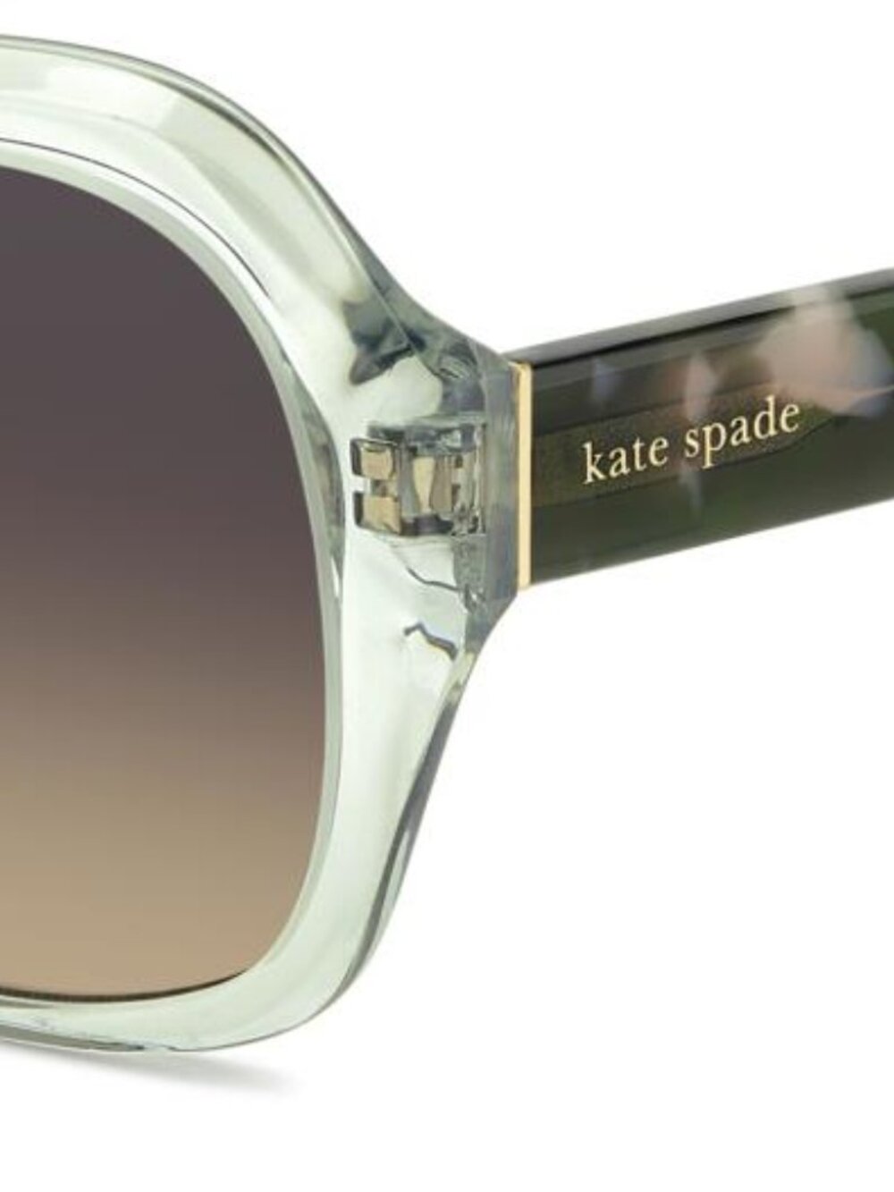 NEW KATE SPADE LOTTIE/G/S 01EDPR GREEN BROWN LENS AUTHENTIC SUNGLASSES S spect_f - Picture 5 of 5